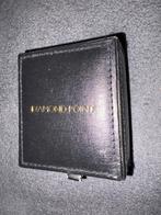 Zwarte ketting met drie ringen - Diamond Point, Sieraden, Tassen en Uiterlijk, Ophalen, Zwart, Zo goed als nieuw, Overige materialen