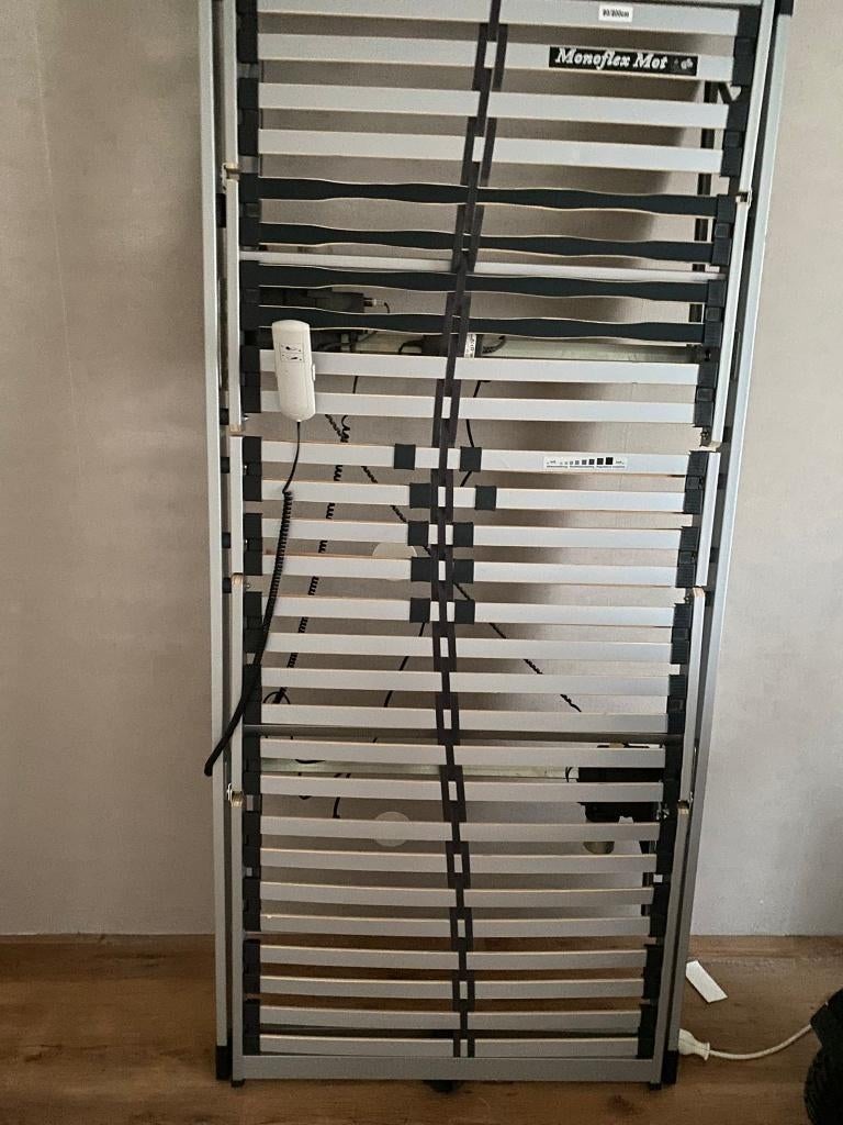 Lattenbodem, Huis en Inrichting, Slaapkamer | Matrassen en Bedbodems, Ophalen, 90 cm, Eenpersoons, Zo goed als nieuw