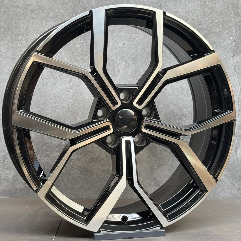NIEUW 18'' V03 VELGEN 5x112 Past Op VAG GROEP FARO LOOK, 18 inch, Overige, Velg(en), Overige