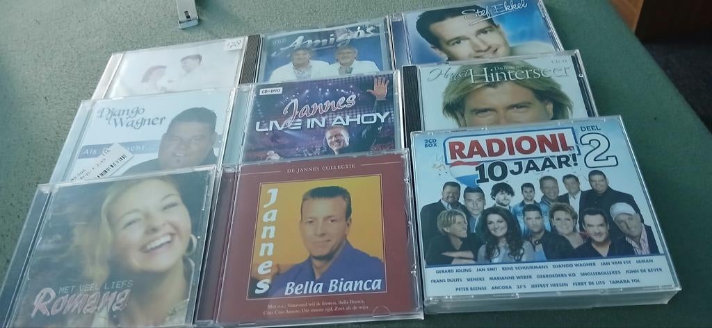 9 nederlands talige cd.s, Alle leeftijden, Ophalen of Verzenden, Zo goed als nieuw