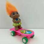 Good Luck Trolls Pull-N-Go Skateboard Singer Troll, Verzenden, Zo goed als nieuw