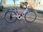 Meisjesfiets 22 inch met 7 versnellingen, Fietsen en Brommers, Fietsen | Meisjes, Ophalen of Verzenden, Gebruikt, 22 inch, Versnellingen