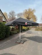 Parasol Amstelbier 3x3 Meter, Tuin en Terras, Ophalen of Verzenden, Zo goed als nieuw, Zweefparasol