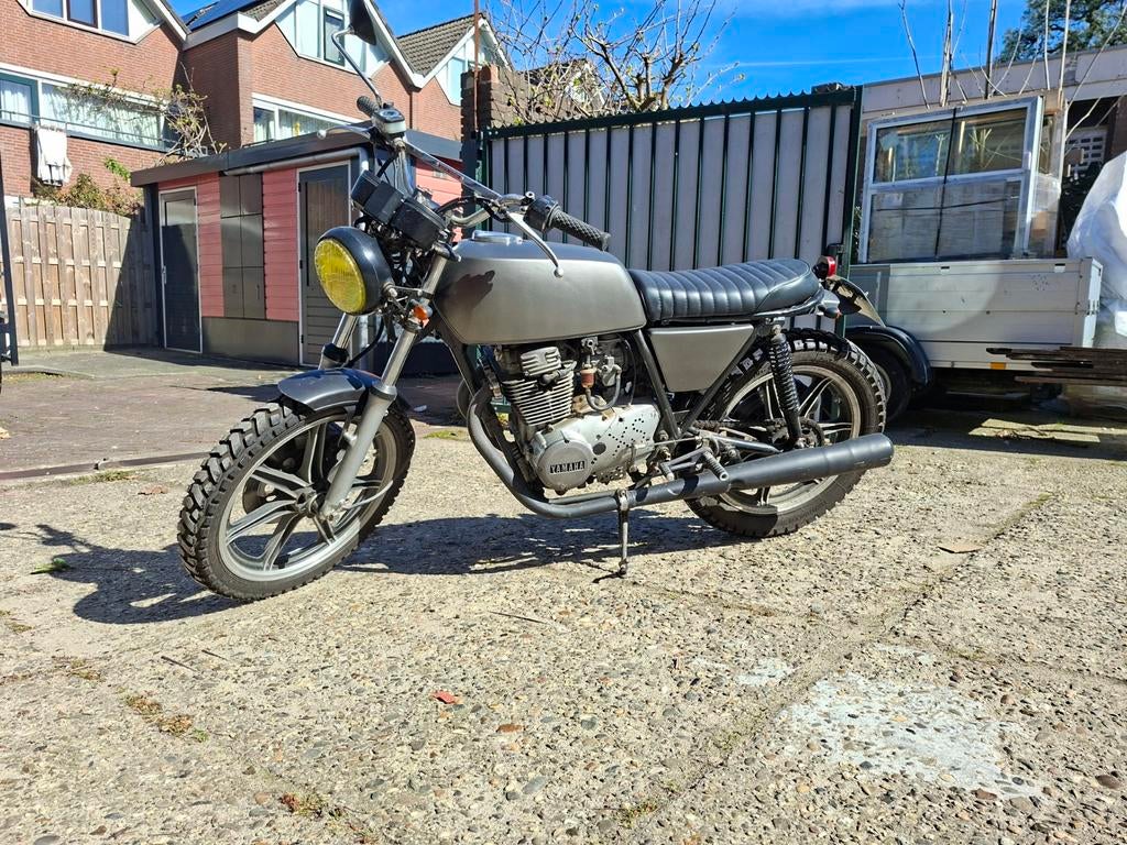 Yamaha XS400 1978 scrambler caferacer, Motoren, Particulier, Naked bike