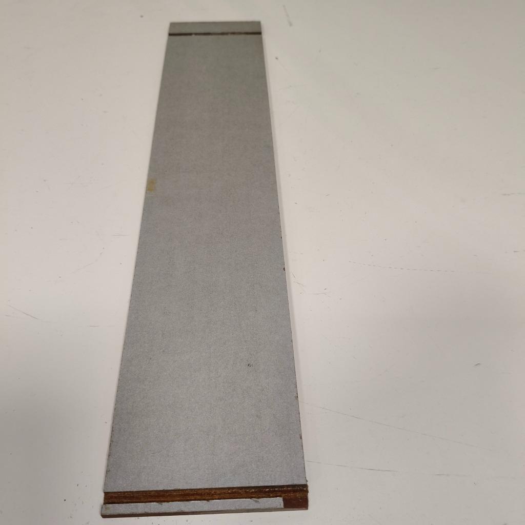 Trespa platen / stroken 54x10.5 cm, Ophalen, Gebruikt