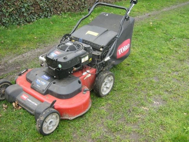 toro time master 76cm, Tuin en Terras, Grasmaaiers, Ophalen, Cirkelmaaier, Gebruikt, Benzine-grasmaaier