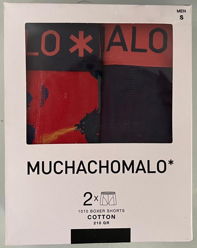 NIEUW Muchachomalo boxershort 2-pack S, Kleding | Heren, Ondergoed, Ophalen of Verzenden, Overige kleuren, Muchachomalo, Boxer