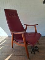 Vintage retro fauteuil Louis van Teeffelen Webe jaren 60., Ophalen, Gebruikt, Vintage retro jaren 60 Design Mid Century teak.