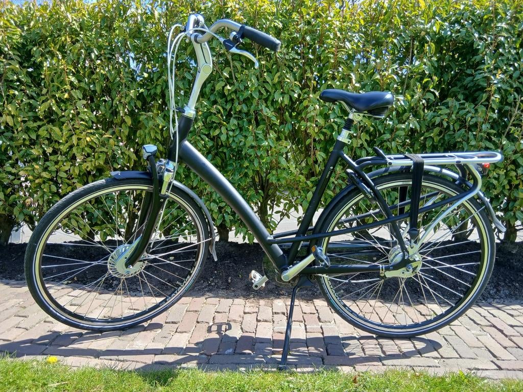 Batavus Mambo 57 cm, mat zwart, Ophalen, Gebruikt, Versnellingen, Batavus