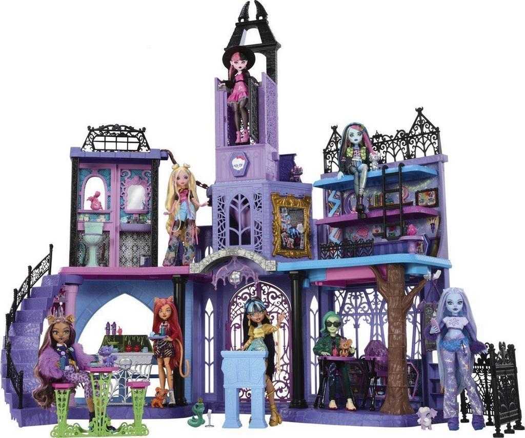 Monster High Haunted High School Speelset, Ophalen of Verzenden, Zo goed als nieuw, Meisje