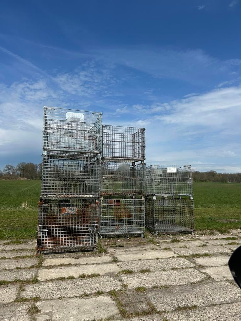 Te koop: Inklapbare ijzeren kratten, Ophalen of Verzenden, Zo goed als nieuw, Overige typen, Minder dan 2 meter