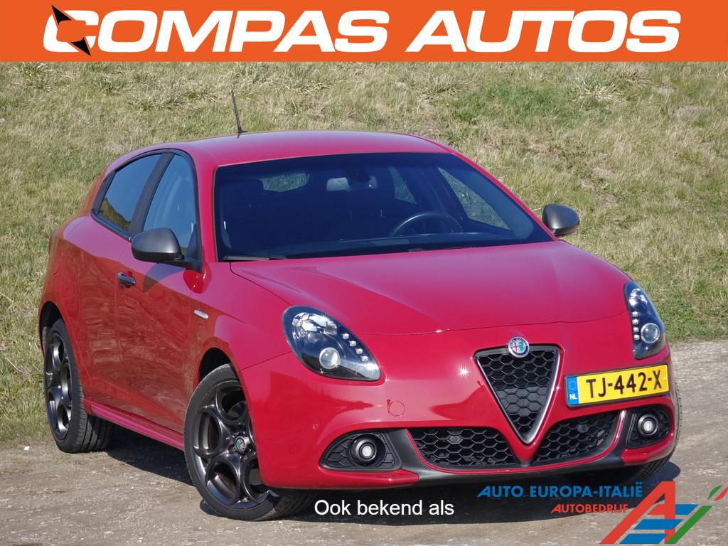 Alfa Romeo Giulietta 1.4 Turbo MultiAir Super (bj 2018), Auto's, 12 maanden, Zwart, 4 cilinders, Alcantara