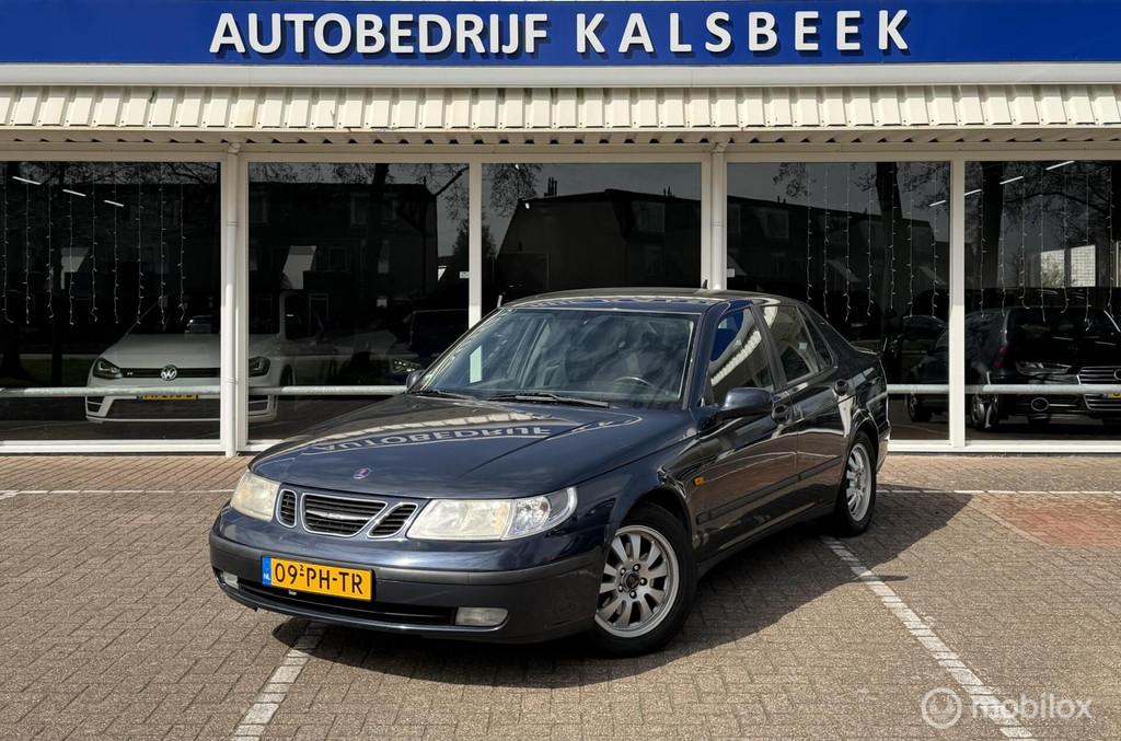 Saab 9-5 2.0t Arc|Automaat|Camera|Trekhaak|Navi|, Auto's, Saab, Voorwielaandrijving, 4 cilinders, 150 pk, Blauw