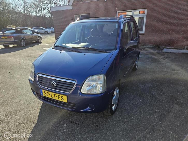 Suzuki Wagon R+ 1.3 GLS, Auto's, Suzuki, Bedrijf, Te koop, Wagon R+, Airbags, Alarm, Centrale vergrendeling, Dakrails, Elektrische buitenspiegels