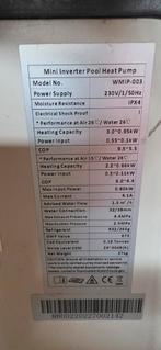 Zwembad warmtepomp WMIP-003 - Zo goed als nieuw, Ophalen