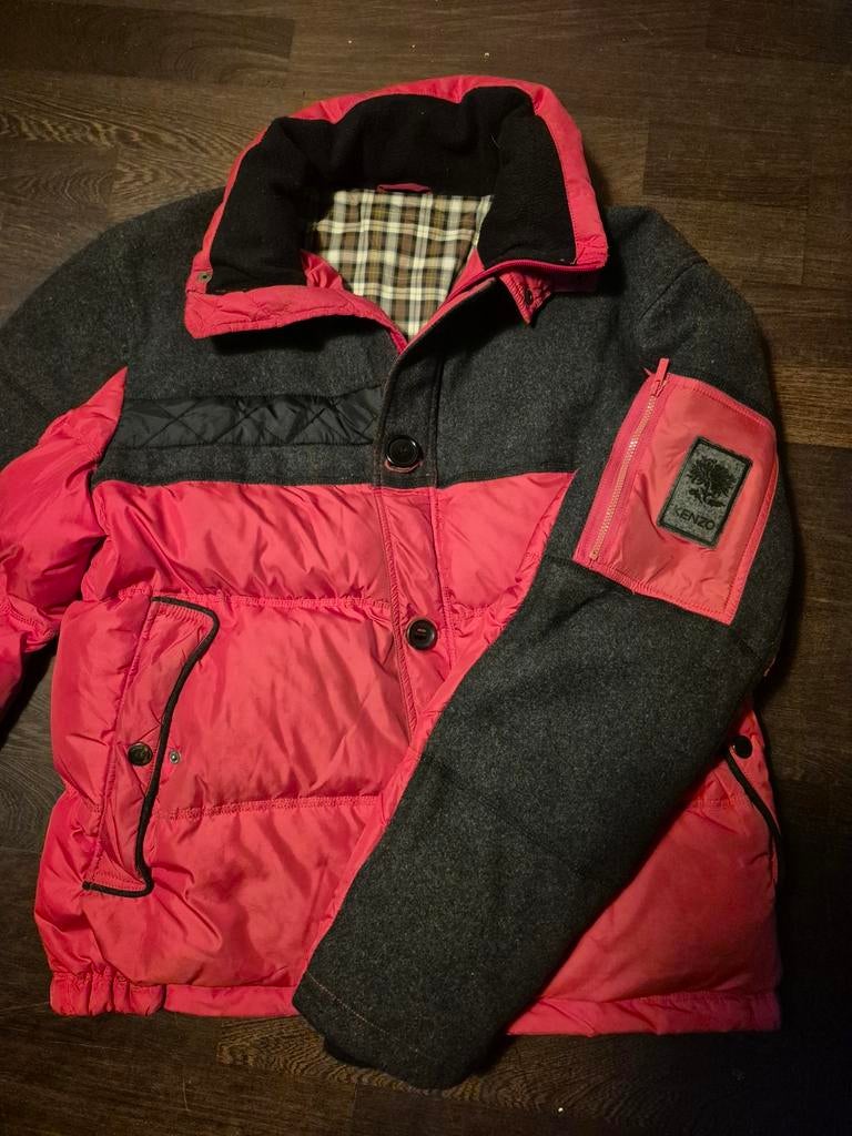 Unieke KENZO Hybride Winterjas Jaren '90 - Boke Flower, Ophalen of Verzenden