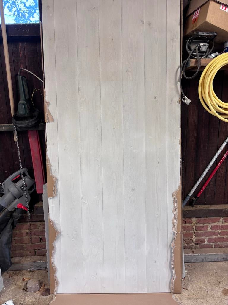 Barnwood schuifdeur, Minder dan 25 mm, Nieuw, Ophalen of Verzenden, 200 tot 250 cm