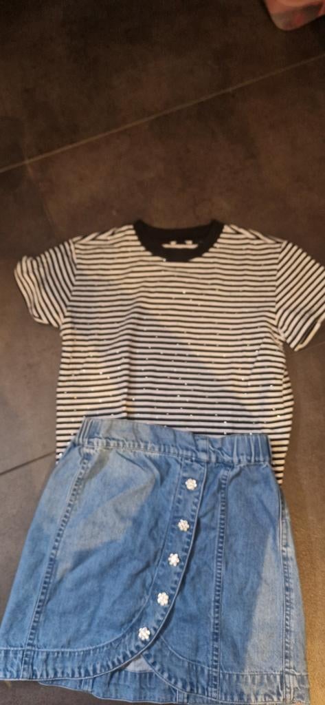 shoeby setje, Kinderen en Baby's, Kinderkleding | Maat 134, Meisje, Ophalen of Verzenden, Zo goed als nieuw, Setje