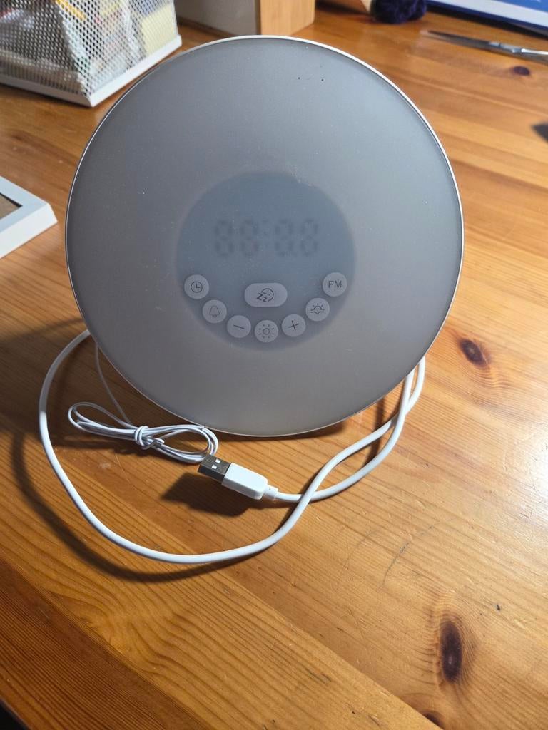 Wake Up Light Wekker met Zonsopgang & FM Radio, Witgoed en Apparatuur, Ophalen