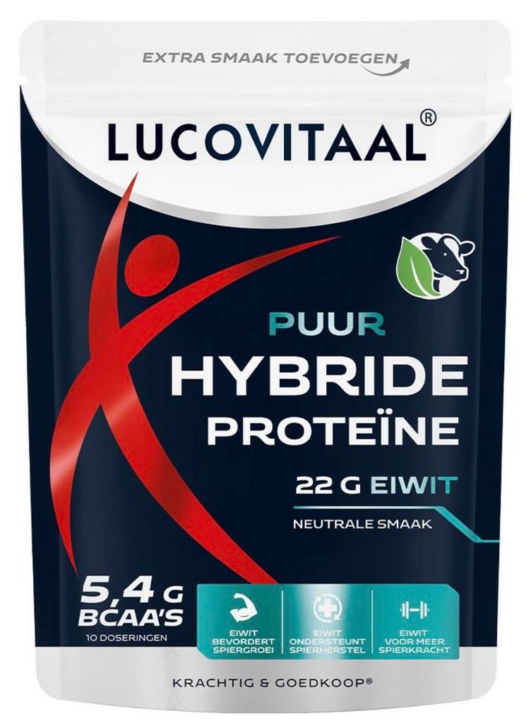 Lucovitaal proteine/eiwit poeder 250 gram 9 zakken, Sport en Fitness, Gezondheidsproducten en Wellness, Ophalen of Verzenden, Zo goed als nieuw