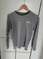 Longsleeve grijs wit gestreept shirt lange mouwen C&A jongen, Kinderen en Baby's, Kinderkleding | Maat 152, Gebruikt, C&A, Ophalen of Verzenden