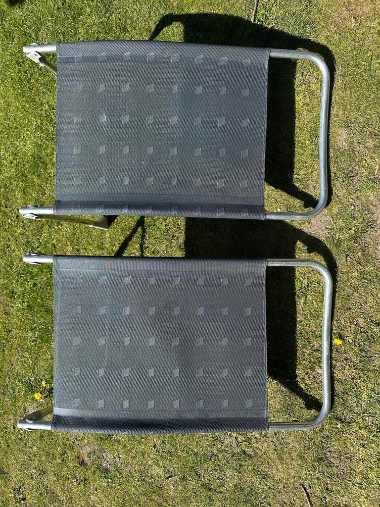 Dukdalf Voetensteunen voor Campingstoelen (2 stuks), Ophalen, Gebruikt