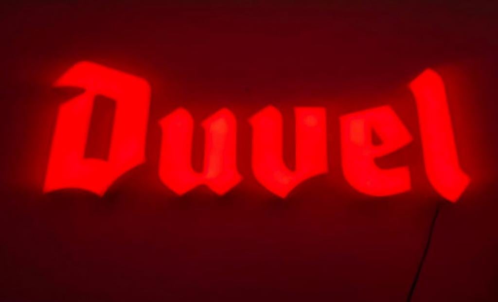Duvel Led Lichtreclame, Ophalen, Nieuw, Overige typen, Duvel