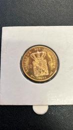 Gouden tientje 1879 moeilijker jaar, Ophalen of Verzenden, Koning Willem III, 10 gulden