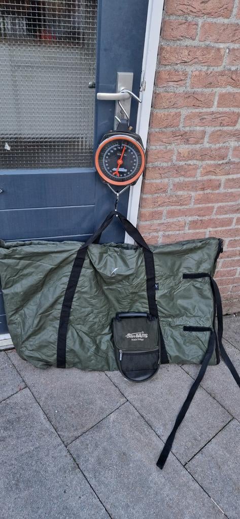 Vis onthaakmat met weegschaal, Ophalen of Verzenden, Zo goed als nieuw, Overige typen