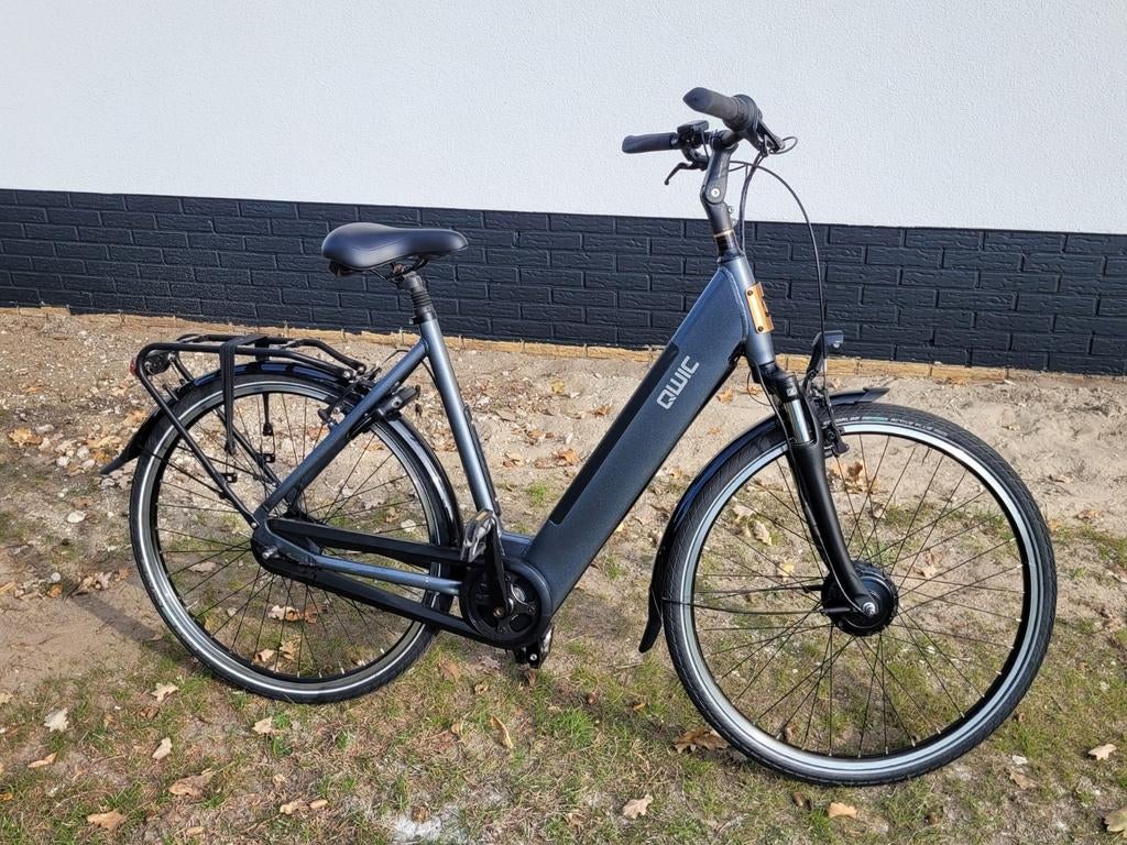 Elektrische Damesfiets Qwic FN7, 55 tot 59 cm, Ophalen, Gebruikt, Qwic