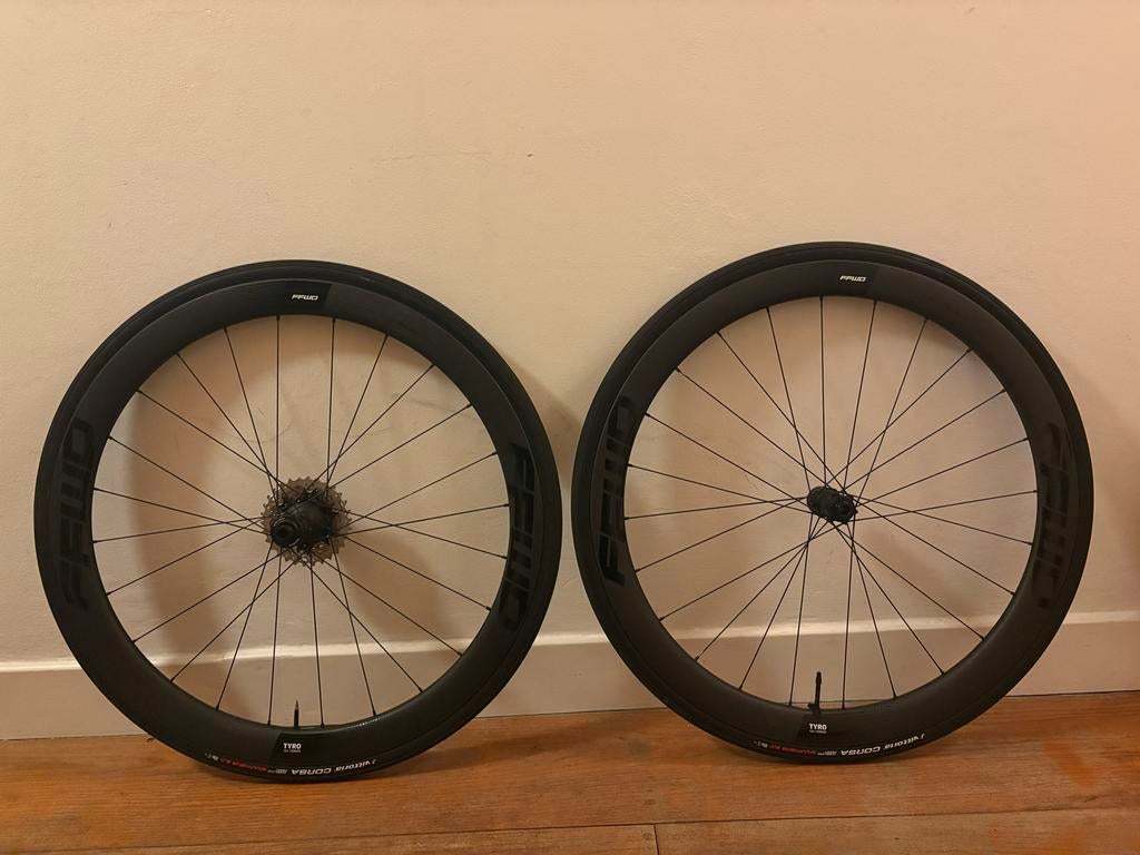 Carbon wielset FFWD Tyro 2, Ophalen of Verzenden, Zo goed als nieuw, Wiel