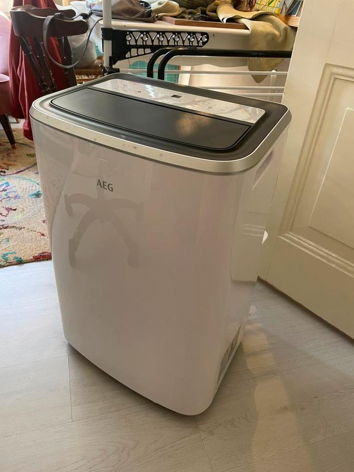 AEG airco perfecte staat, Witgoed en Apparatuur, Airco's, Zo goed als nieuw, Mobiele airco, Minder dan 60 m³, 3 snelheden of meer
