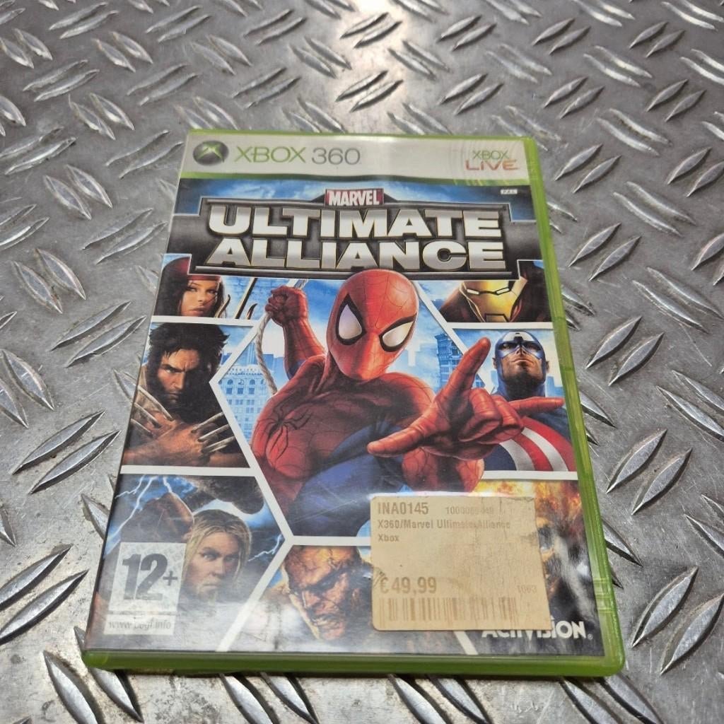 Marvel Ultimate Alliance  voor de Xbox 360, Avontuur en Actie, Gebruikt, 1 speler, Ophalen of Verzenden