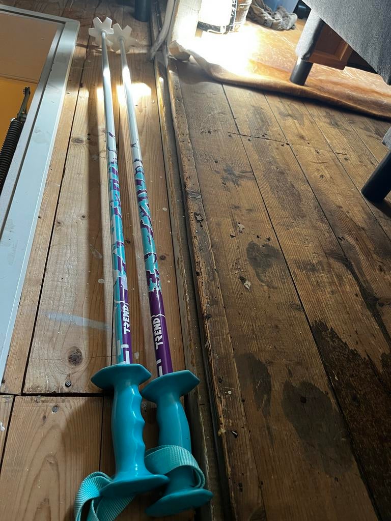 Vintage look skistokken, Overige merken, Gebruikt, Stokken, Ophalen of Verzenden