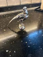 Zilveren Fazant Beeldje - Decoratief en Elegant, Ophalen of Verzenden, Zilver