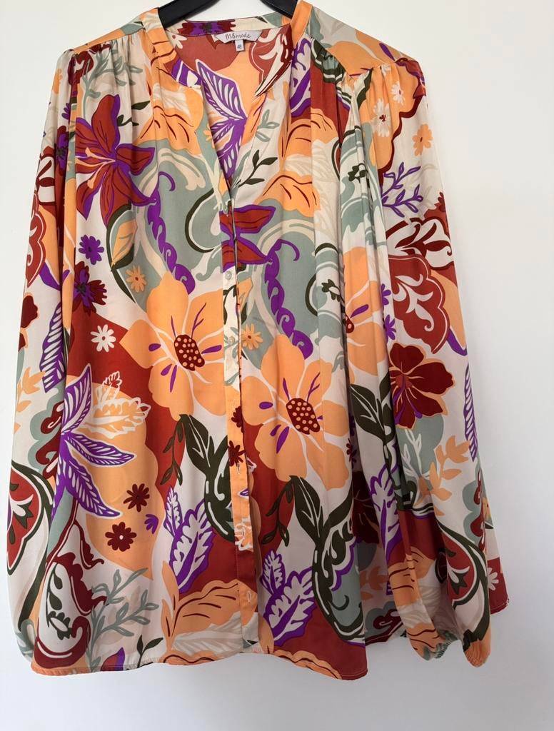 Nieuwe blouse mt 48 zit als mt 46 merk MS mode., Kleding | Dames, Blouses en Tunieken, Ophalen of Verzenden, Nieuw, Maat 46/48 (XL) of groter