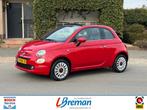 Fiat 500C 1.0 HYBRID RED CABRIO Beats audiosysteem, Huisgarantie, Bedrijf, Handgeschakeld, 3 cilinders