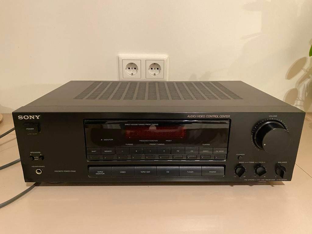 Sony STR-GX211 Stereo Receiver - Goede staat, Audio, Tv en Foto, Versterkers en Receivers, Ophalen, Gebruikt, 60 tot 120 watt