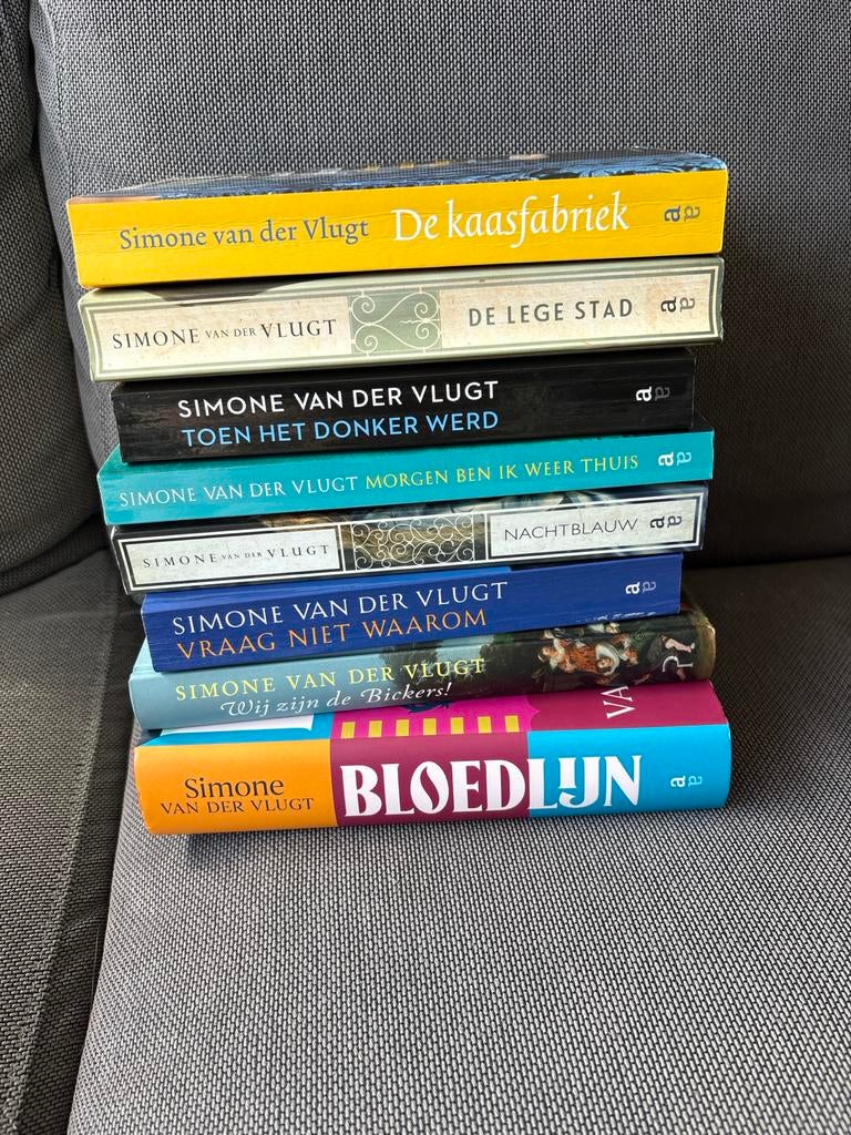 Boeken van Simone van der Vlugt, Ophalen of Verzenden, Gelezen, Nederland