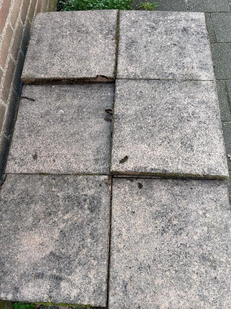 Tegels, Ophalen, Beton, Terrastegels