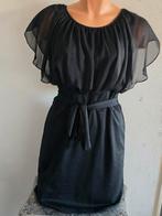 Made in Italy dames jurk maat S, Kleding | Dames, Jurken, Made in Italy, Zwart, Ophalen of Verzenden, Zo goed als nieuw