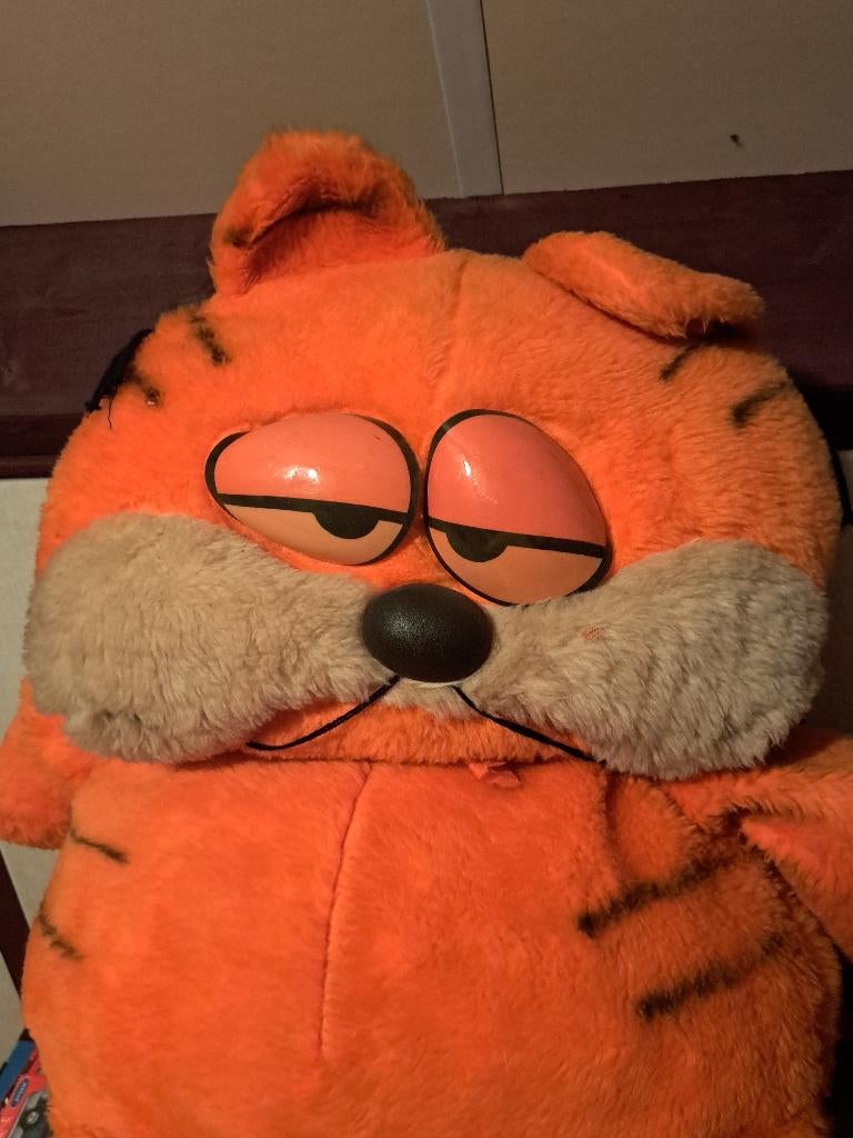 Vintage   Garfield  knuffel, Verzamelen, Ophalen of Verzenden, Zo goed als nieuw, Film, Actiefiguur of Pop