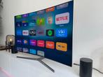 Samsung Curved Smart TV 4K UHD - Zo goed als nieuw, Audio, Tv en Foto, Televisies, Ophalen, LED, 50 Hz, Zo goed als nieuw