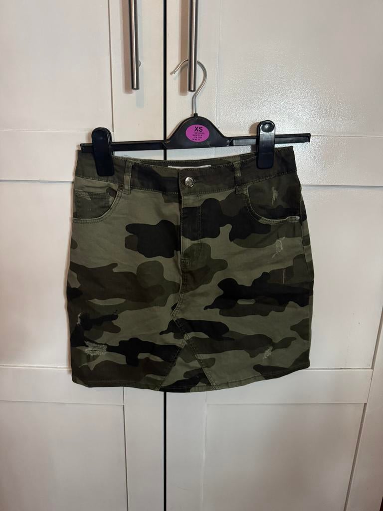 Leger rokje maat 158, Ophalen of Verzenden, Zo goed als nieuw, Meisje, Jurk of Rok