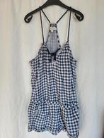 Grappig blauw geblokte jumpsuit mt M merk Abercrombie, Kleding | Dames, Jumpsuits, Maat 38/40 (M), Blauw, ., Ophalen of Verzenden