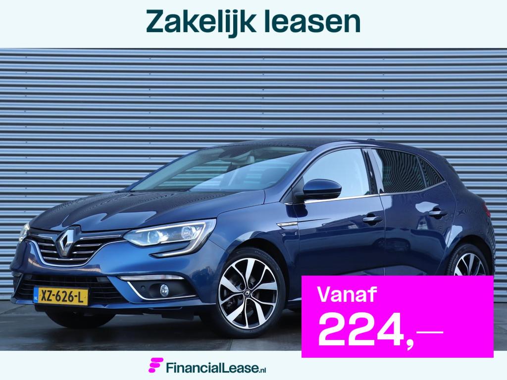 Renault Mégane 1.3 TCe Bose *Navigatie*Keyless*Parkeersens., Auto's, Renault, Bedrijf, Lease, Financial lease, Mégane, ABS, Achteruitrijcamera