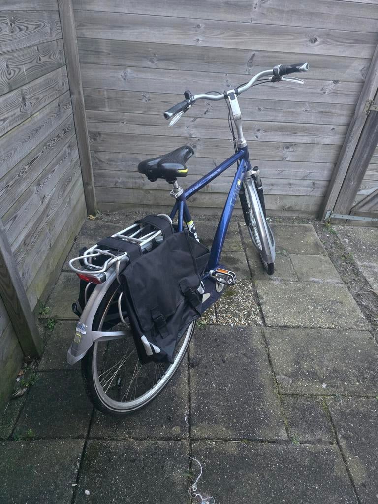 Batavus Caira Herenfiets met Zijtassen, Ophalen of Verzenden, Gebruikt, Batavus, Versnellingen