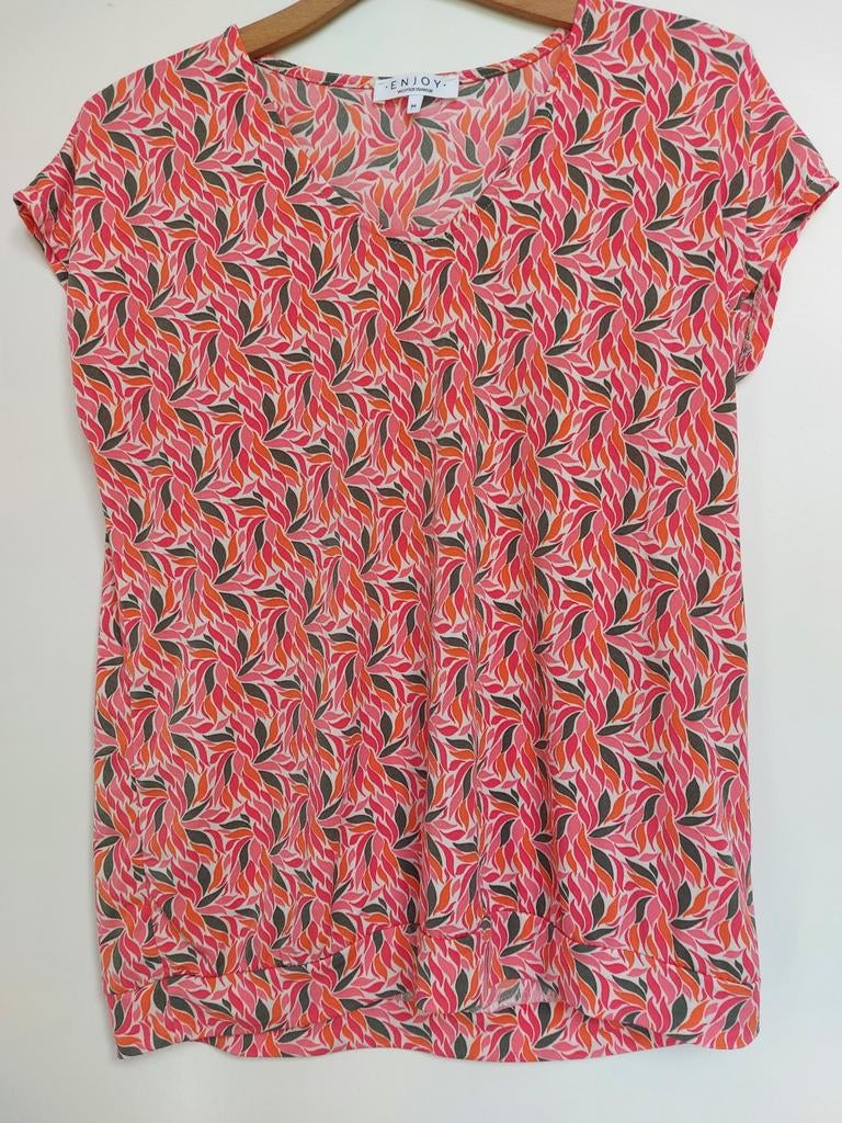 Enjoy, maat M, Ophalen of Verzenden, Zo goed als nieuw, Maat 38/40 (M), Korte mouw