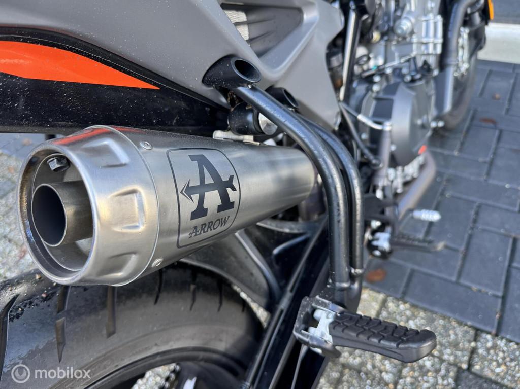 KTM 790 Duke ABS | Vol verm A2 | Arrow + Decat | BTW | Track, Motoren, Motoren | KTM, Bedrijf, 799 cc, Sportuitlaat, 12 t/m 35 kW