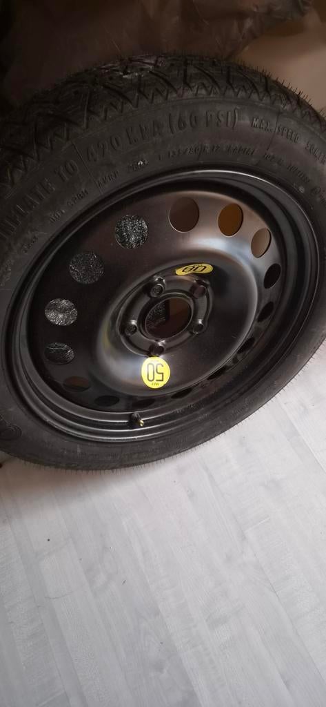 Thuiskomer 135/80/r17 5/120, Ophalen of Verzenden, Nieuw